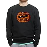 Mens Halloween Monster Scare Crow Face Mask Costume Hoodie