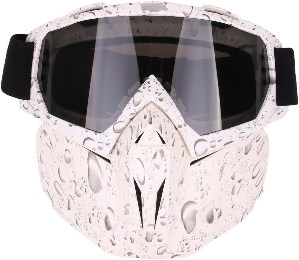 New Motorcycle Goggles Mask- Off-road Goggles Mask-Skiing Goggles Mask- Anti-Fog Windproof Motorcycle Goggles Face Mask