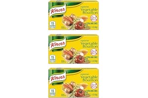 Bouillon 3 Pack of Vegetable Extra Large Cubes w/Exit 28 Bargains Sticker (Total of 18 Extra Large Cubes) Vegetarian