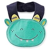 Carter's Animal Face Terry Teething Bib (Monster)
