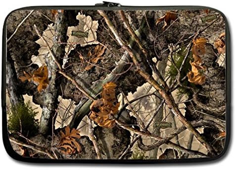JIUDUIDODO Custom Camouflage Military Logo Water Resistant Neoprene Computer Bag Sleeve for Laptop 15" (Twin sides)