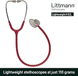 Littmann Lightweight II S.E. Stethoscope Burgundy Tube 28 inch 2451 view 2