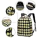 Hynes Eagle Printed Emoji Backpack Black