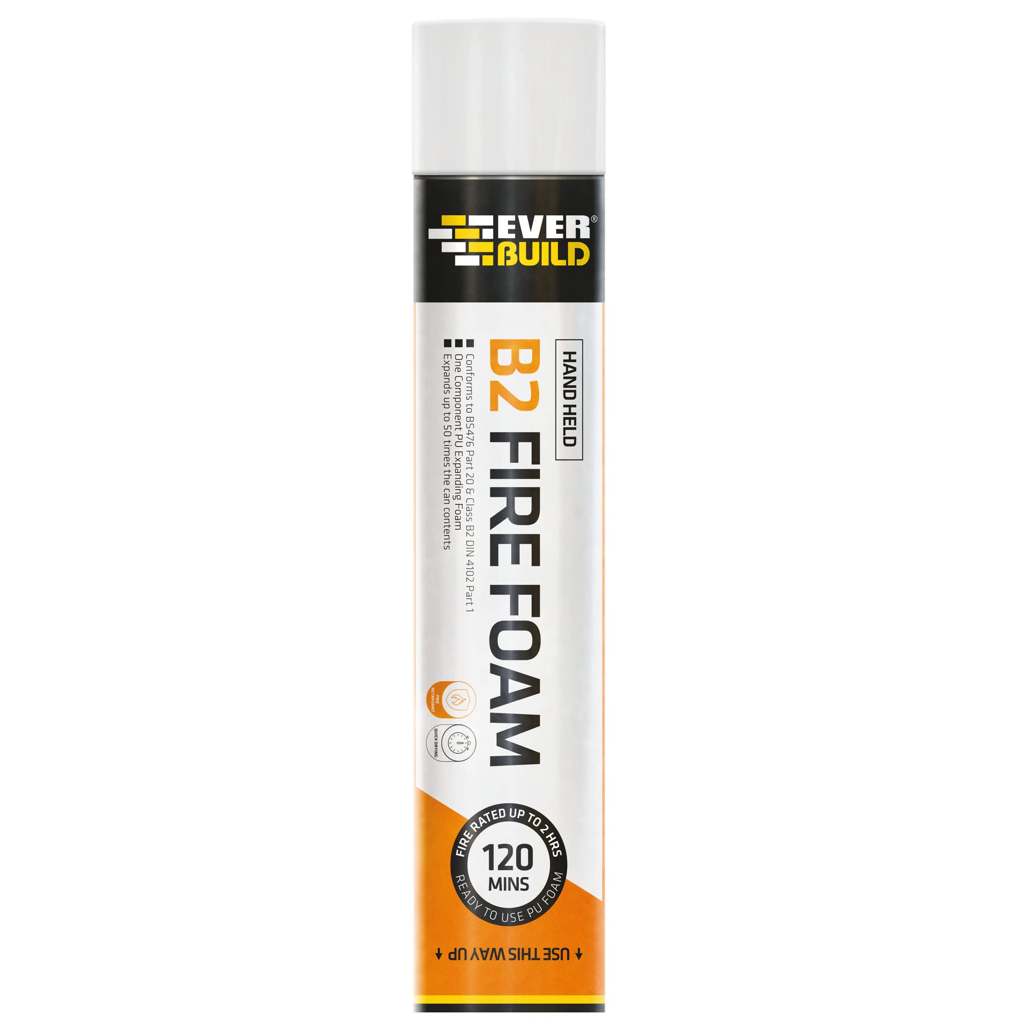 Everbuild B2FIREHAN Firefoam B2 Hand Grade Aerosol 750 ml
