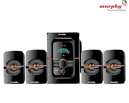 murphy 4200 4.1 Channel Digital Bluetooth Home Theater & Home Cinema Multimedia Speaker System (Bluetooth,FM,MP3 AUX)