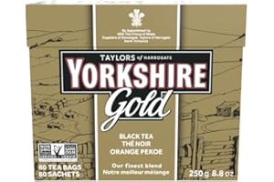 NULL Taylors of Harrogate Yorkshire Gold, 80 Teabags (Packaging may vary)