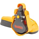 Smith&rsquo;s 50933 Knife &amp; Scissor Electric Belt Sharpener &ndash; Fine, Medium, &amp; Coarse Belts &ndash; Straight Edge Blades &ndash; Handheld Sharpening &ndash; Workshop &amp; Tool Sharpener