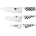 Global Tool-Knife Set (G-2, 5,GS-7) 3 Pc, Stainless Steel, G-257 (G-2, GS-5, GS-7)