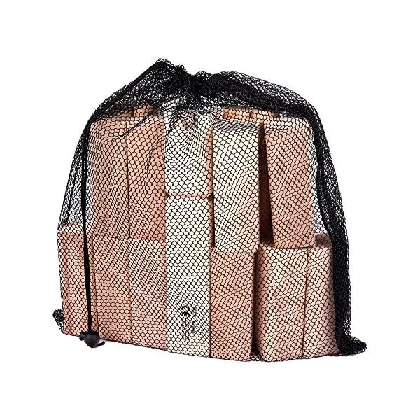 Schramm Kubb Wikinger Basic Schweden Schach Outdoor Spiel, 21 Teile inklusive Netzbeutel – Bild 3
