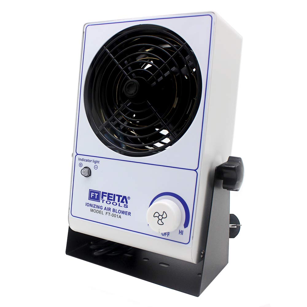 FEITA Ionizer Air Blower ESD Ionizer Desktop Lonizing Air Blower Static