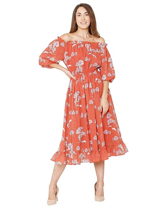 Buy VERO MODA Synthetic aline Dress at Amazon.in