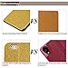 iPhone 6s Plus Case,IC ICLOVER Luxury Bling Flip Glitter Fashion Diamond Leather Card Wallet Case Cover iPhone 6s Plus/iPhone 6 Plus 5.5 inch,Gold