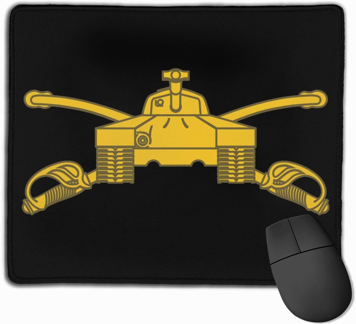 Army Armor Branch Insignia Military Veteran Mousepad