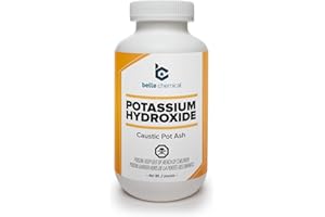 BELLE CHEMICAL Potassium Hydroxide (Food Grade) FCC/USP 90% (2 Pound)