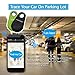 flyfishing Smart Finder Bluetooth Locator Wireless Anti Lost Alarm Sensor Spy GPS Tracker For Key Wallet Car Kids Pets Dog Cat Child Bag Phone Located Selfie Shutter(2PCS)