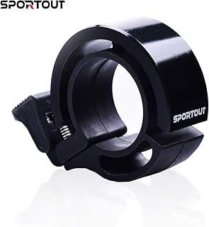 Sportout Mini Aluminiumlegierung Innovative Fahrradklingel Fahrrad Ring mit Lauten Klaren Klaren Kla …