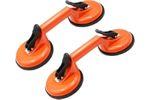 VICHUNHO Glass Lifting Suction Cups Heavy Duty Vacuum Aluminum Alloy Handle Holder to Lift Large Glass/Floor Gap Fixer/Tile Lifter/Moving Window,Mirror/Windshield Removal & Install Tool
