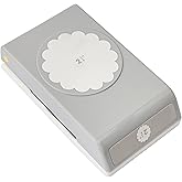 EK tools 2.25-Inch Scallop Circle Punch, Large, New Package, White