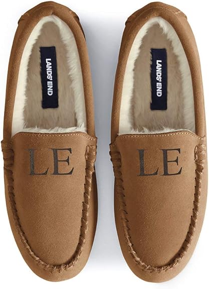 lands end mens slippers