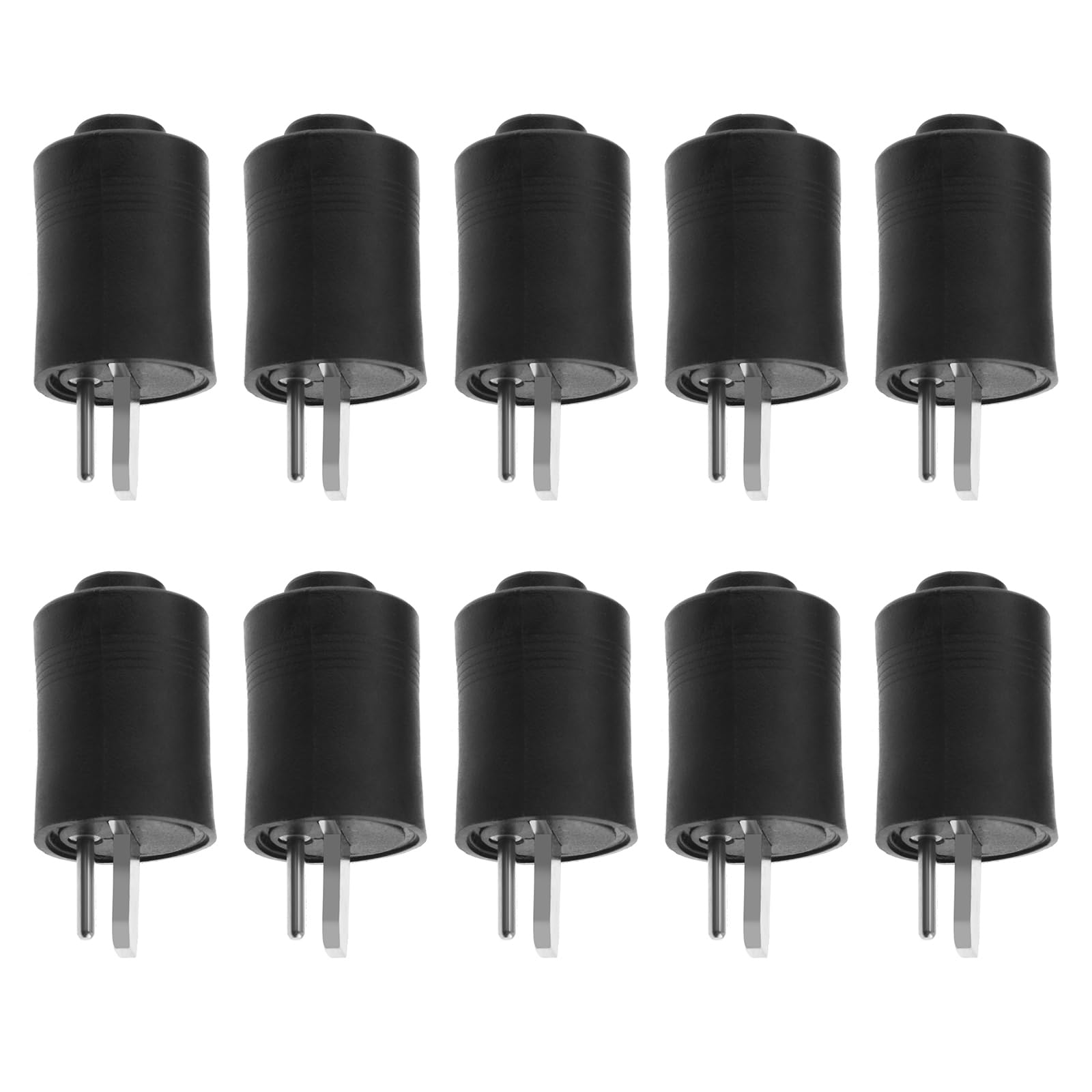 OTOTEC 10PCS 2 Pin DIN Male Speaker Plug Loudspeaker Cable Plug for Loudspeakers Amplifiers Subwoofer Amplifier Computers PC DVD Player Game Console Keyboard