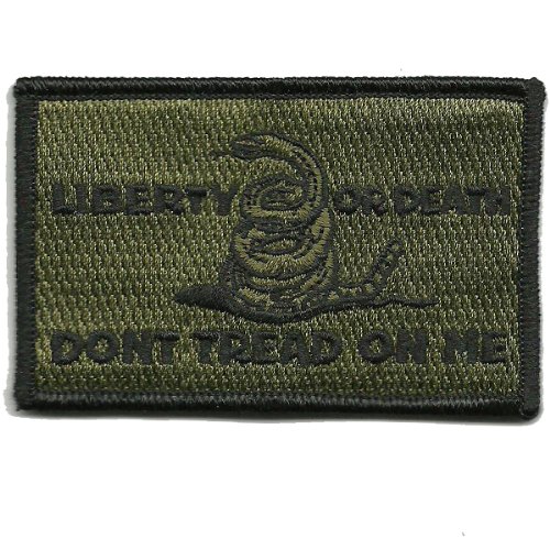 Shoulder Patch Culpeper Liberty Or Death - Olive Drab