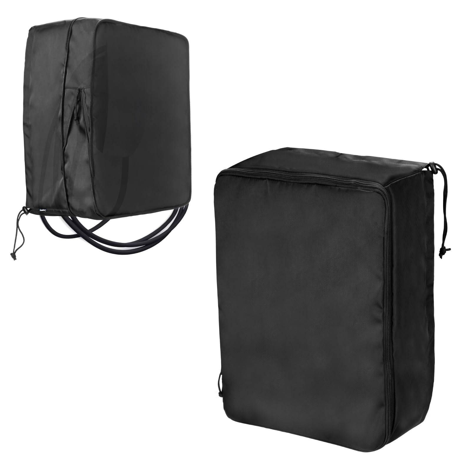 Photo 1 of EV Charger Cover for Tesla Wall Connector Level 2, Charging Station Cover with Adjustable Zipper, Sun UV Snow Protections Bag for Most Electric Car(Black Large)