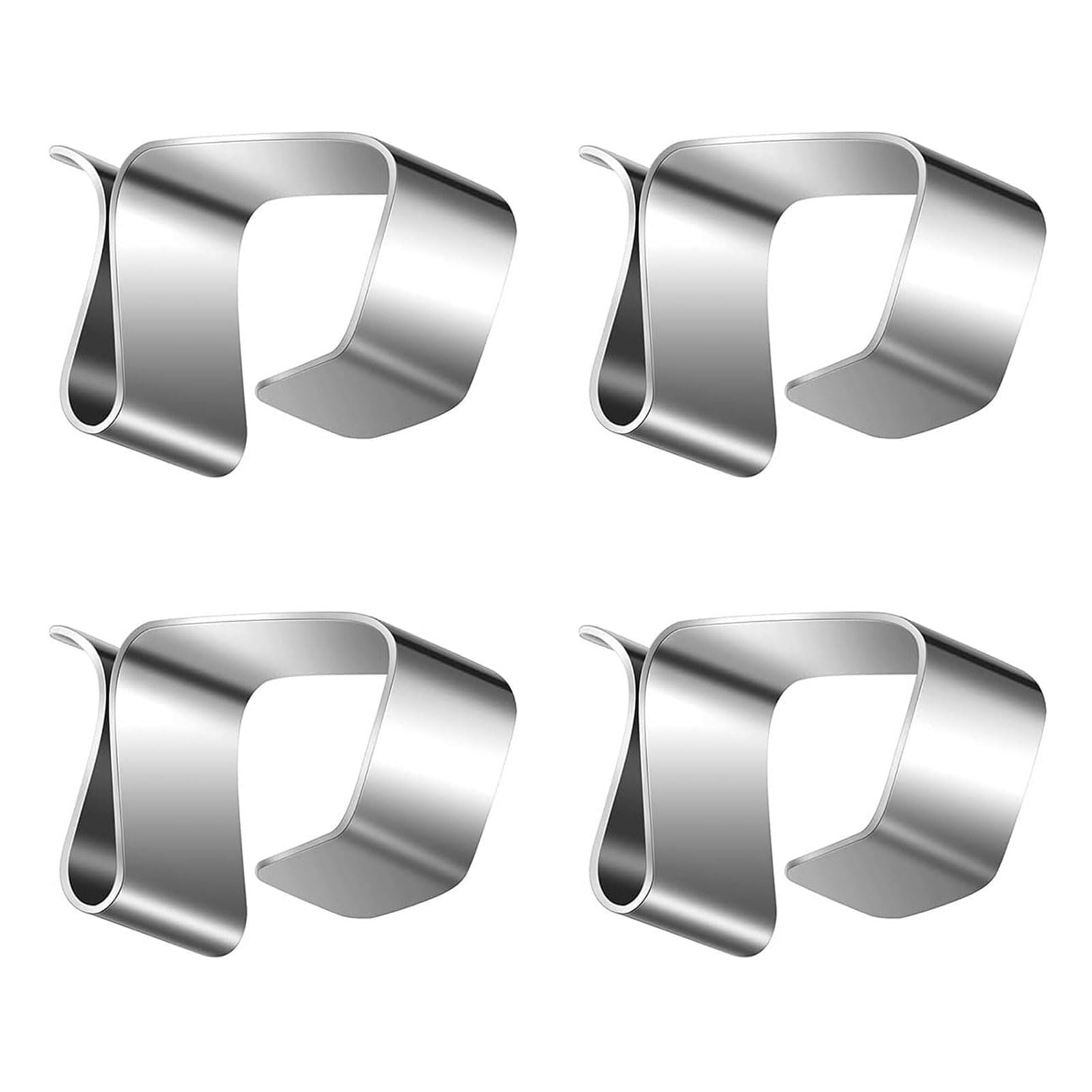 MOROBOR 60pcs Gutter Hooks - Galvanized Clips Weatherproof Metal Gutter Hangers for Hanging Outdoor & Christmas Lights