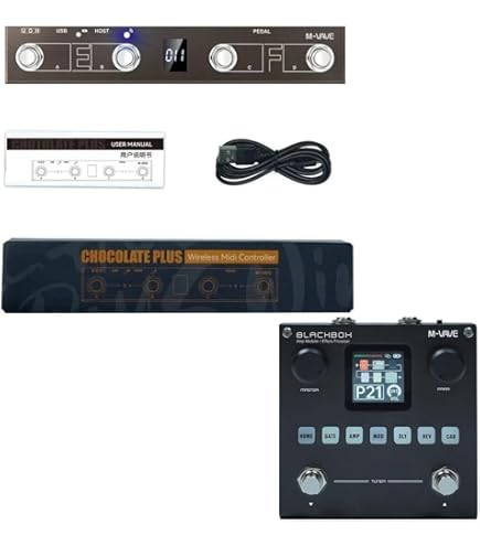 M-VAVE BLACKBOX Processador de Efeitos Multifuncional para