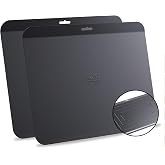 Baker's Secret Insulated Cookie Sheet Cookie Tray 13" x 9", Carbon Steel Insulation Double Wall, for Baking Roasting Cooking,