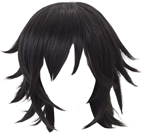 Amazon Com Demon Slayer Giyuu Tomioka Black Cosplay Full Wig