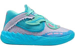 PUMA Mens Mb.05 Rick & Morty Basketball Sneakers Shoes - Orange