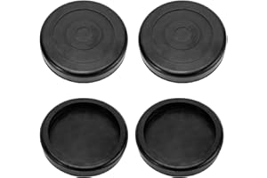 LuckyHigh Round Rubber Lift Arm Pads 4 Pack Compatible with BendPak or Danmar Lift Hoist Crane Pads
