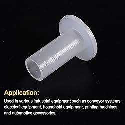 uxcell 20pcs Flanged Sleeve Bearings Plastic