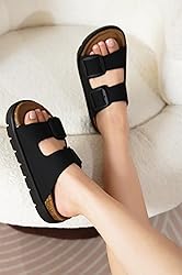 Project Cloud Genuine Leather Platform Sandals