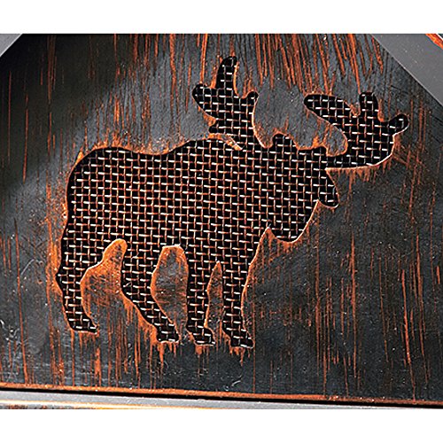 Kotulas Cabin-Style Outdoor Cooking Steel Chiminea