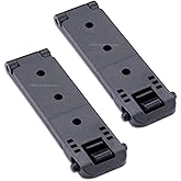 HolsterSmith Molle Compatible Locking Belt Clips w/Mounting Hardware – (1.50, 2.0, 3.0, & 5.0 Inch) – Molle Attachments for Knife Sheath, Gun Holster, Mag Pouch, Molle Vest & Gear