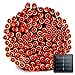 VMANOO Solar Outdoor String Christmas Lights 72Ft 200 LED 8 Modes Patio Lighting for Outside Yard Gazebo Party Wedding Tents Porch Xmas Garden Backyard Tree Decorations Indoor Balcony Decor Lights