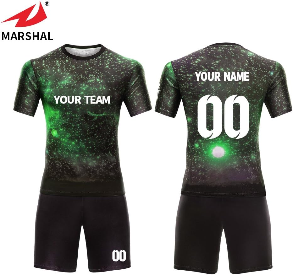 ZHOUKA starry art universe shining stars pattern design custom any color any logo soccer jerseys