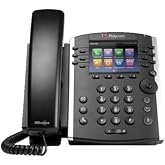 Plantronics Poly - VVX 411 12-Line VOIP Business Phone (Polycom) - Desk Phone with Handset - POE - Power Supply Not Included - 3.5' Color Display