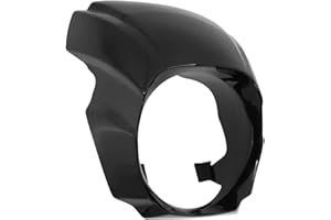 CARGLETRUE Front Headlight Fairing Compatible with Harley Softail Breakout 2018-2023 Gloss Black