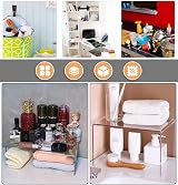 MerryNine Acrylic Risers Display Set 2x3 Sizes Clear U-Shape Stand view 5