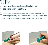 ORX PLUS TOOLS Caulk Nozzle Applicator Silicone Caulking Tools 6.5R 10R 13R view 4