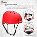 JBM Skateboard Helmet - Lightweight, Adjustable & Ventilated Helmet for Scooter, Roller Skate, Inline Skate
