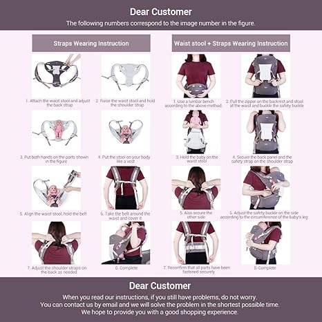 bethbear baby carrier instructions