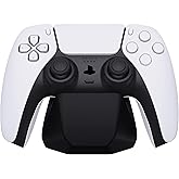 PlayVital Universal Controller Stand for Nintendo Switch 2 Pro & Switch Pro, Gamepad Stand for ps5 & ps4 Controller, Display Stand Holder forXbox Series X/S Controller – Solid Black