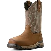 ARIAT Men's Rebar Flex SD Composite Toe Work Boot, Distressed Brown/Stone, 7