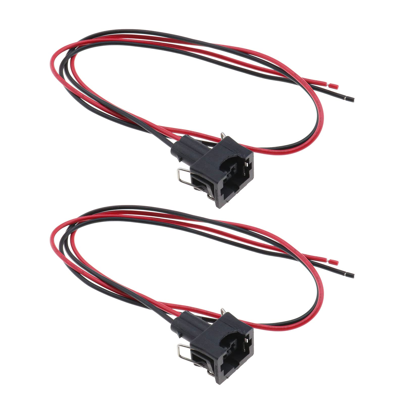 Create idea 2PCS 2 Pin Car Wiring Harness Connector Plug Crimp Contact 037906240 Compatible with VW Compatible with Skoda Compatible with Seat Compatible with Audi