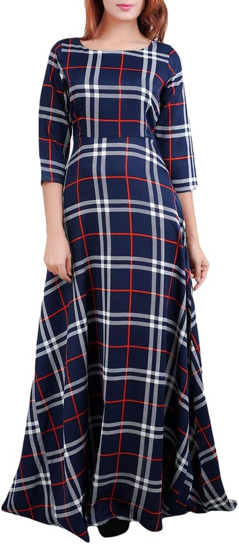 The Bebo Blue Color Crepe Dress for Womens