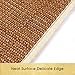 Treasborn Cat Scratching Post Carpet Covered 78.7”x15.8” Self-Adhesive Cat Tree Shelves Replacement Parts Cuttable Mat Cat Scratcher for Couch Furniture DIY Protector