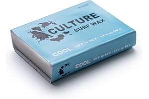 Culture Supply Surfboard Wax ~ 80g Bars | 6-Packs and 84 bar Cases | Tropical/Base | Warm | Cool | Cold | Wax Comb Included